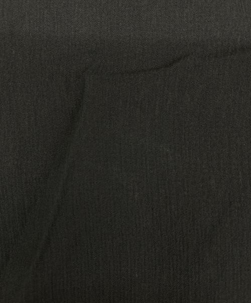 NOLLEY'S（ノーリーズ）NOLLEY'S (ノーリース) 楊柳シルク衿プリーツブラウス ネイビー サイズ:38の古着・服飾アイテム