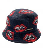 CHROME HEARTS×MATTY BOYクロムハーツ×マッティーボーイ）の古着「CHOMPER BUCKET HAT」｜ブラック