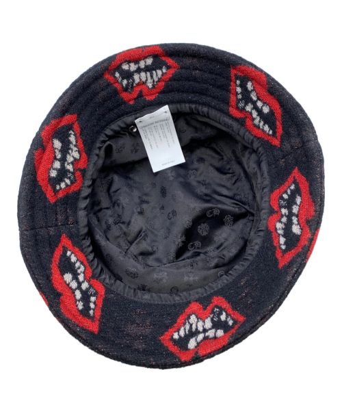 CHROME HEARTS（クロムハーツ）CHROME HEARTS (クロムハーツ) MATTY BOY (マティ― ボーイ) CHOMPER BUCKET HAT ブラック サイズ:Mの古着・服飾アイテム