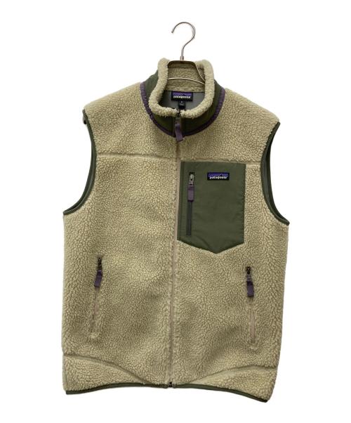 Patagonia（パタゴニア）Patagonia (パタゴニア) クラシック・レトロX・ベスト　23048 ベージュ サイズ:Mの古着・服飾アイテム