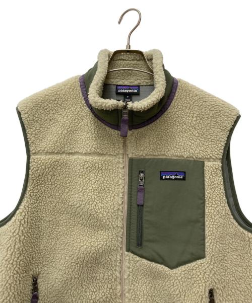 Patagonia（パタゴニア）Patagonia (パタゴニア) クラシック・レトロX・ベスト　23048 ベージュ サイズ:Mの古着・服飾アイテム