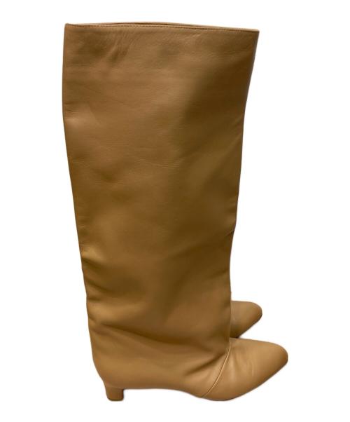 NEBULONIE（ネブローニ）NEBULONIE (ネブローニ) ロングブーツ ブラウン サイズ:38の古着・服飾アイテム