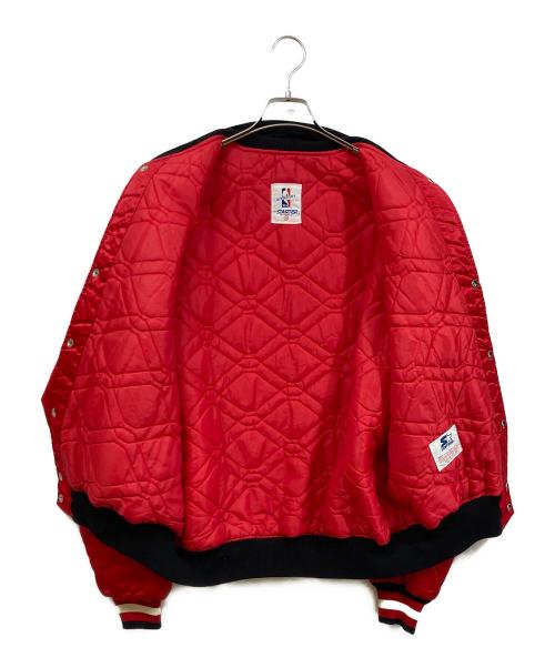 STARTER（スターター）STARTER (スターター) スタジャン レッド サイズ:XLの古着・服飾アイテム