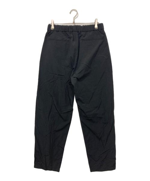 H BEAUTY&YOUTH（エイチ ビューティー&ユース）H BEAUTY&YOUTH (エイチ ビューティー&ユース) COTTON NYLON BALLOON TAPERED PANTS/コットンナイロンバルーンテーパードパンツ ブラック サイズ:L 未使用品の古着・服飾アイテム