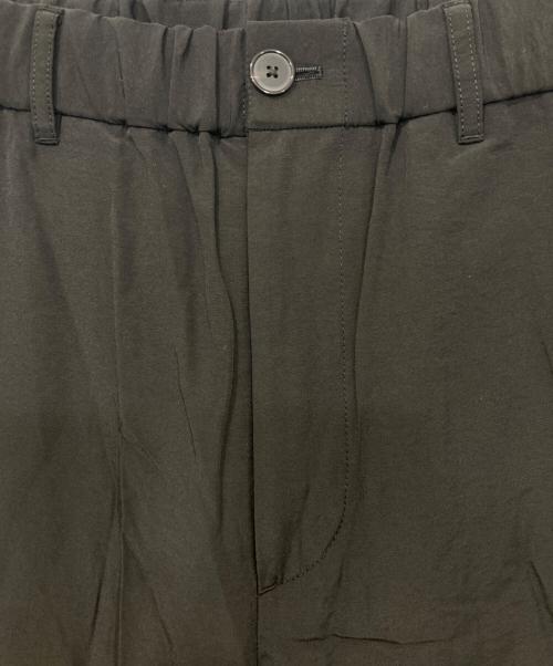 H BEAUTY&YOUTH（エイチ ビューティー&ユース）H BEAUTY&YOUTH (エイチ ビューティー&ユース) COTTON NYLON BALLOON TAPERED PANTS/コットンナイロンバルーンテーパードパンツ ブラック サイズ:L 未使用品の古着・服飾アイテム