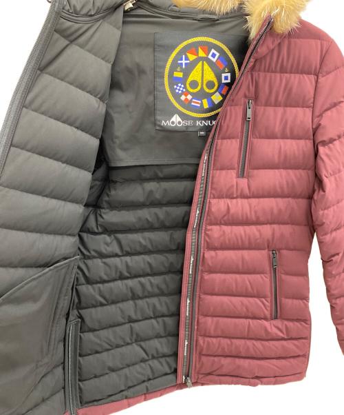 MOOSE KNUCKLES（ムース ナックルズ）MOOSE KNUCKLES (ムース ナックルズ) ダウンコート ボルドー サイズ:Mの古着・服飾アイテム