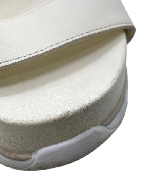 COLE HAAN（コールハーン）COLE HAAN (コールハーン) ZEROGRAND (ゼログラウンド) ダブル バンド スライド サンダル ホワイト サイズ:５Bの古着・服飾アイテム