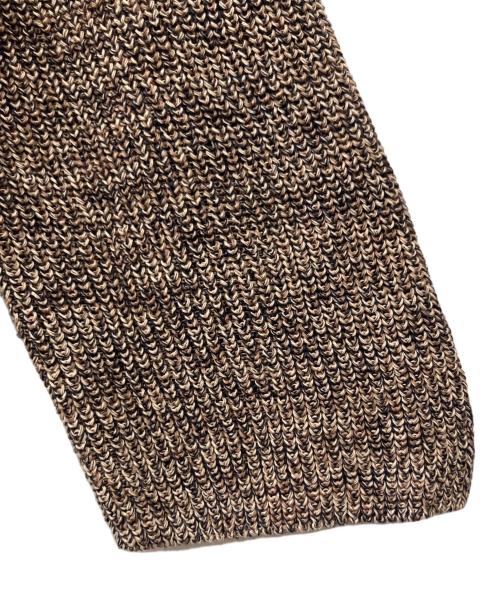 BATONER（バトナ―）BATONER (バトナ―) シグニチャーボトルネックニット ブラウン サイズ:1の古着・服飾アイテム