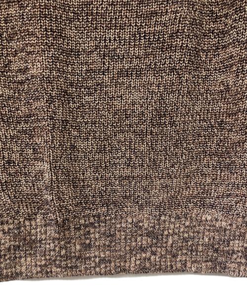 BATONER（バトナ―）BATONER (バトナ―) シグニチャーボトルネックニット ブラウン サイズ:1の古着・服飾アイテム