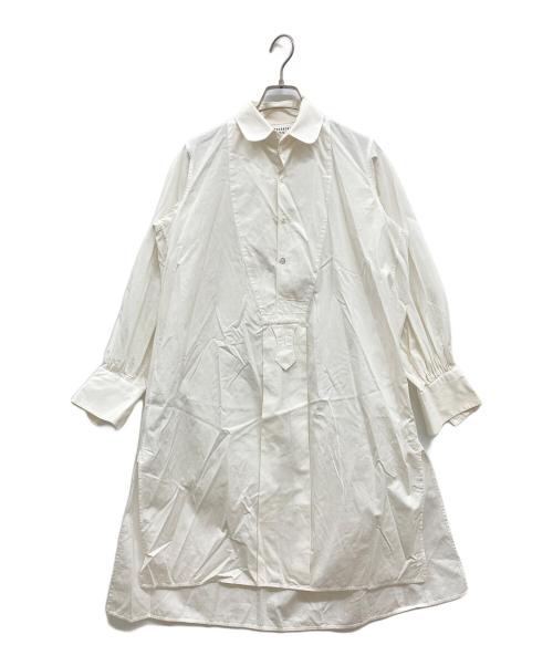 Maison Margiela（メゾンマルジェラ）Maison Margiela (メゾンマルジェラ) シャツドレス/シャツワンピース/S51CU0269 ホワイト サイズ:36の古着・服飾アイテム