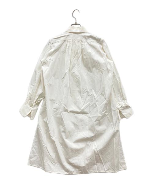 Maison Margiela（メゾンマルジェラ）Maison Margiela (メゾンマルジェラ) シャツドレス/シャツワンピース/S51CU0269 ホワイト サイズ:36の古着・服飾アイテム