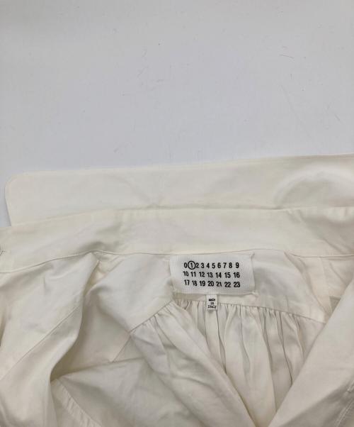 Maison Margiela（メゾンマルジェラ）Maison Margiela (メゾンマルジェラ) シャツドレス/シャツワンピース/S51CU0269 ホワイト サイズ:36の古着・服飾アイテム