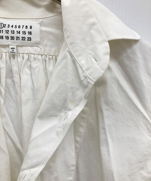Maison Margiela（メゾンマルジェラ）Maison Margiela (メゾンマルジェラ) シャツドレス/シャツワンピース/S51CU0269 ホワイト サイズ:36の古着・服飾アイテム
