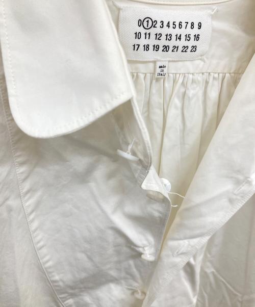 Maison Margiela（メゾンマルジェラ）Maison Margiela (メゾンマルジェラ) シャツドレス/シャツワンピース/S51CU0269 ホワイト サイズ:36の古着・服飾アイテム