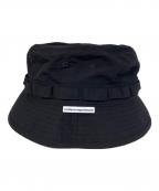 uniform experimentユニフォームエクスペリメント）の古着「SUPPLEX JUNGLE HAT」｜ブラック
