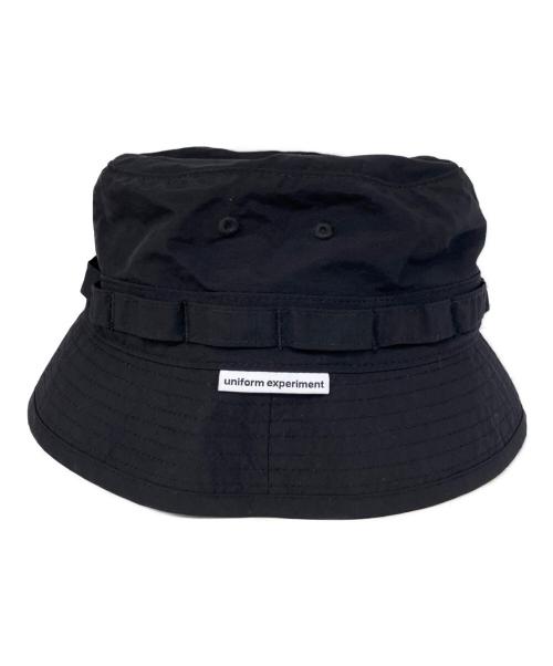 uniform experiment（ユニフォームエクスペリメント）uniform experiment (ユニフォームエクスペリメント) SUPPLEX JUNGLE HAT ブラックの古着・服飾アイテム