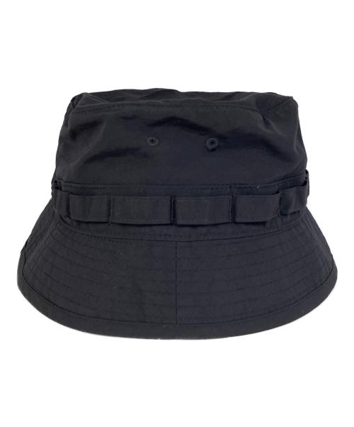 uniform experiment（ユニフォームエクスペリメント）uniform experiment (ユニフォームエクスペリメント) SUPPLEX JUNGLE HAT ブラックの古着・服飾アイテム
