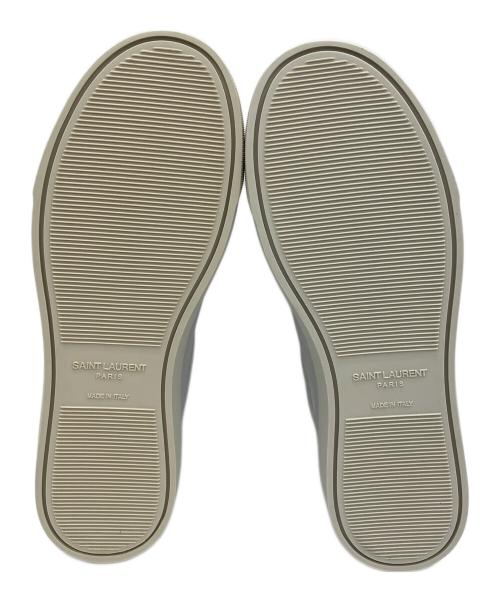 Saint Laurent Paris（サンローランパリ）Saint Laurent Paris (サンローランパリ) Andy/ローカットスニーカー シルバー サイズ:36の古着・服飾アイテム