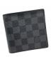 LOUIS VUITTON (ルイ ヴィトン) ダミエ グラフィット ポルトフォイユ マルコ：27000円