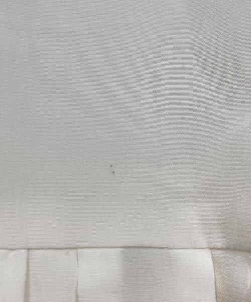 PS Paul Smith（ＰＳポールスミス）PS Paul Smith (ＰＳポールスミス) プリーツ切替ブラウス アイボリー サイズ:40の古着・服飾アイテム