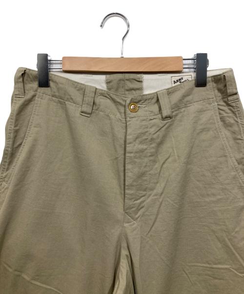 ARMY TWILL（アーミーツイル）ARMY TWILL (アーミーツイル) Vintage Gabardine Pants ベージュ サイズ:Lの古着・服飾アイテム