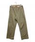 ARMY TWILL（アーミーツイル）の古着「Vintage Gabardine Pants」｜ベージュ