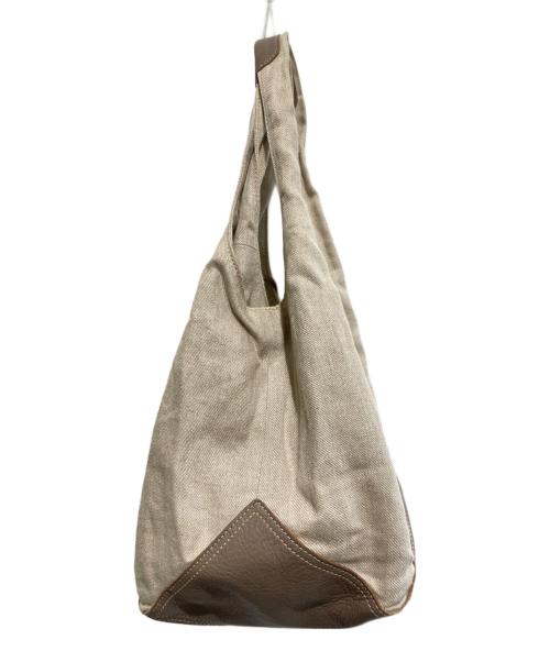 genten（ゲンテン）genten (ゲンテン) トートバッグ ベージュの古着・服飾アイテム