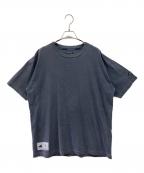 DESCENDANTディセンダント）の古着「HORIZON PIGMENT DYE SS TEE」｜ネイビー