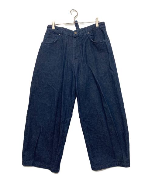 ZARA（ザラ）ZARA (ザラ) STUDIO NICHOLSON (スタジオ ニコルソン) WIDE LEG デニムパンツ/ワイドレッグ デニムパンツ インディゴ サイズ:EUR 40/USA 31/MEX 31の古着・服飾アイテム