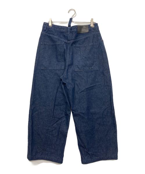 ZARA（ザラ）ZARA (ザラ) STUDIO NICHOLSON (スタジオ ニコルソン) WIDE LEG デニムパンツ/ワイドレッグ デニムパンツ インディゴ サイズ:EUR 40/USA 31/MEX 31の古着・服飾アイテム