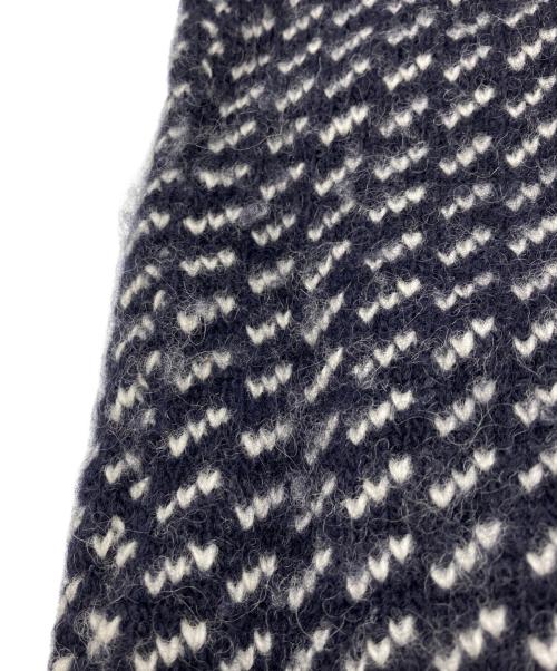 L.L.Bean（エルエルビーン）L.L.Bean (エルエルビーン) バーズアイ柄セーター ネイビー×ホワイト サイズ:XLの古着・服飾アイテム