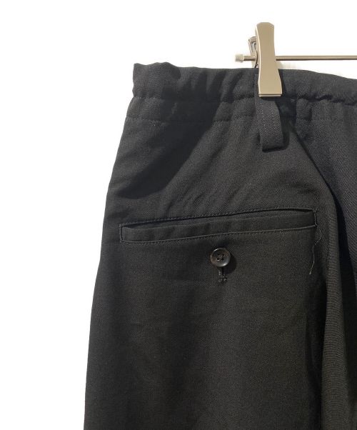 Yohji Yamamoto pour homme（ヨウジヤマモト プールオム）Yohji Yamamoto pour homme (ヨウジヤマモト プールオム) 23AW 内股ドレープパンツ ブラック サイズ:1の古着・服飾アイテム