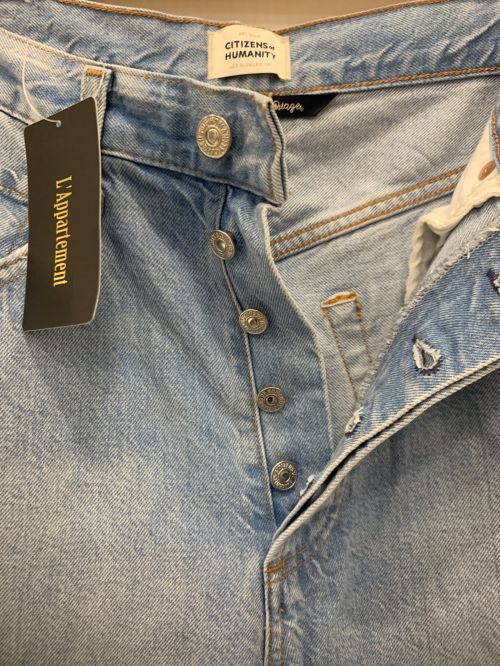 Citizens of humanity（シチズンズオブヒューマニティ）Citizens of humanity (シチズンズオブヒューマニティ) BEVERLY DENIM ライトインディゴ サイズ:26の古着・服飾アイテム