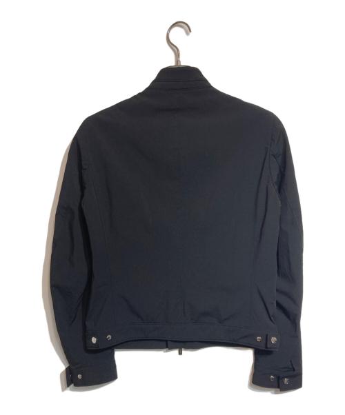MOORER（ムーレー）MOORER (ムーレー) VANGI/ストレッチナイロン ライダースジャケット ブラック サイズ:不明の古着・服飾アイテム