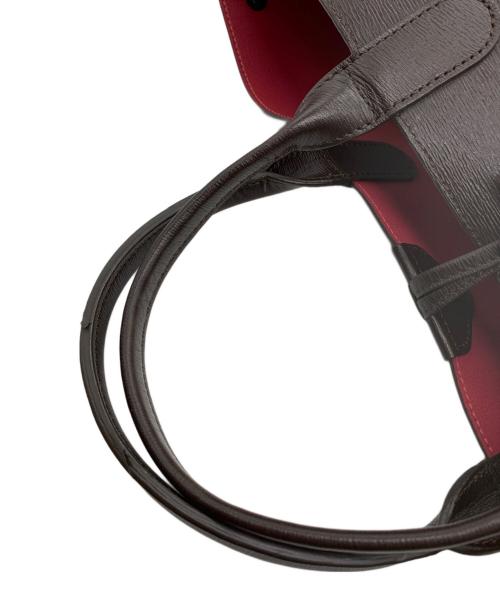 LONGCHAMP（ロンシャン）LONGCHAMP (ロンシャン) ロゾ エッセンシャル トートバッグ ブラウンの古着・服飾アイテム