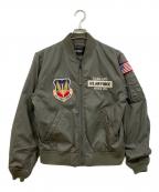 AVIREXアヴィレックス）の古着「MA-1 THUNDERBIRDS」｜オリーブ