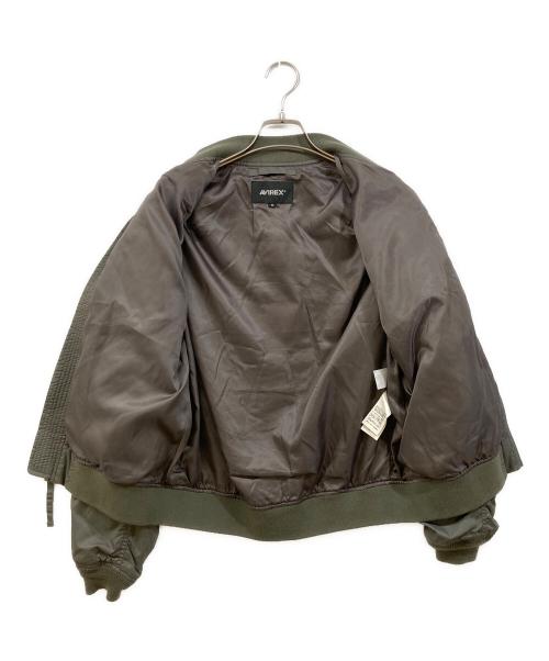 AVIREX（アヴィレックス）AVIREX (アヴィレックス) MA-1 THUNDERBIRDS オリーブ サイズ:Mの古着・服飾アイテム