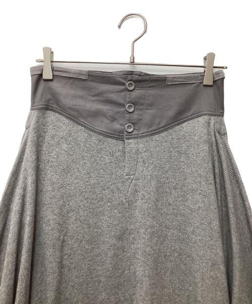 HYKE（ハイク）HYKE (ハイク) フレアスカート グレー サイズ:1の古着・服飾アイテム