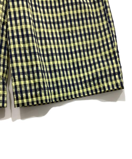 BAUM UND PFERDGARTEN（バウムウンドヘルガーデン）BAUM UND PFERDGARTEN (バウムウンドヘルガーデン) チェックパンツ 黄緑 サイズ:36の古着・服飾アイテム