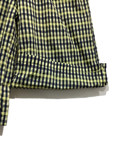 BAUM UND PFERDGARTEN（バウムウンドヘルガーデン）BAUM UND PFERDGARTEN (バウムウンドヘルガーデン) チェックパンツ 黄緑 サイズ:36の古着・服飾アイテム