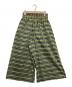 BAUM UND PFERDGARTEN (バウムウンドヘルガーデン) チェックパンツ 黄緑 サイズ:36：3000円