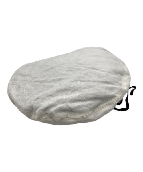 kijima takayuki（キジマタカユキ）kijima takayuki (キジマタカユキ) LINEN WOOL BERET ホワイトの古着・服飾アイテム