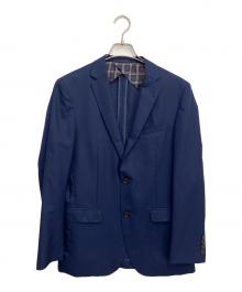 BURBERRY BLACK LABEL（バーバリーブラックレーベル）の古着「2Bジャケット」｜ネイビー