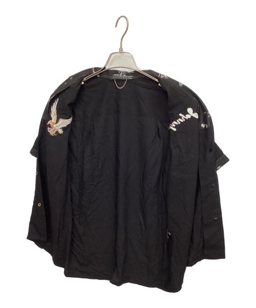 CHRISTIAN DADA（クリスチャンダダ）CHRISTIAN DADA (クリスチャンダダ) 半袖シャツ ブラック サイズ:46の古着・服飾アイテム