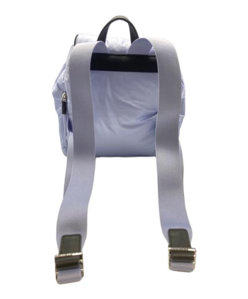 Kate Spade（ケイトスペード）Kate Spade (ケイトスペード) パフド バックパック パープルの古着・服飾アイテム