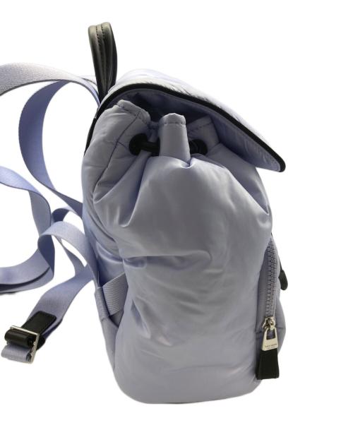 Kate Spade（ケイトスペード）Kate Spade (ケイトスペード) パフド バックパック パープルの古着・服飾アイテム