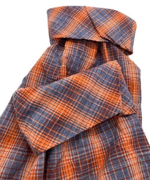 Vivienne Westwood RED LABEL（ヴィヴィアンウエストウッドレッドレーベル）Vivienne Westwood RED LABEL (ヴィヴィアンウエストウッドレッドレーベル) チェックパンツ オレンジ サイズ:SIZE 2の古着・服飾アイテム