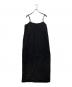 SLOBE IENA（スローブ イエナ）の古着「T/C タッサー キャミワンピース」｜ブラック