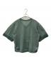 CLANE (クラネ) SHEER VNECK KNIT TOPS グリーン サイズ:1：5000円