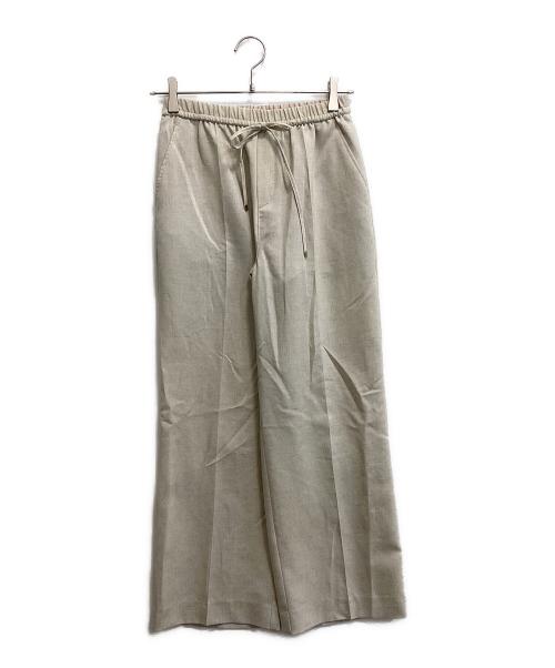 green label relaxing（グリーンレーベルリラクシング）green label relaxing (グリーンレーベルリラクシング) ニーハイフレアパンツ ベージュ サイズ:SIZE 36の古着・服飾アイテム